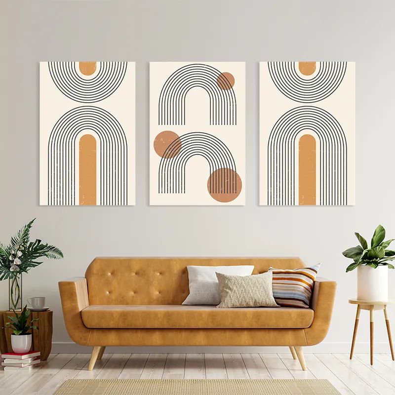 Arch Poster Set mockup 4