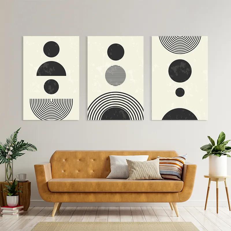 többrészes vászonkép Creamrt mockup 4