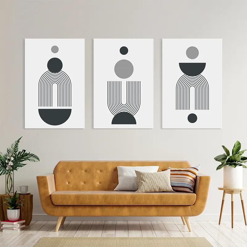 többrészes vászonkép Greyrt mockup 4