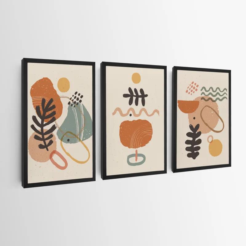 többrészes vászonkép Lightrown Set mockup 0