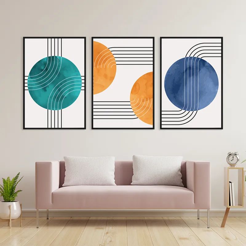 Colorful Circle mockup 3