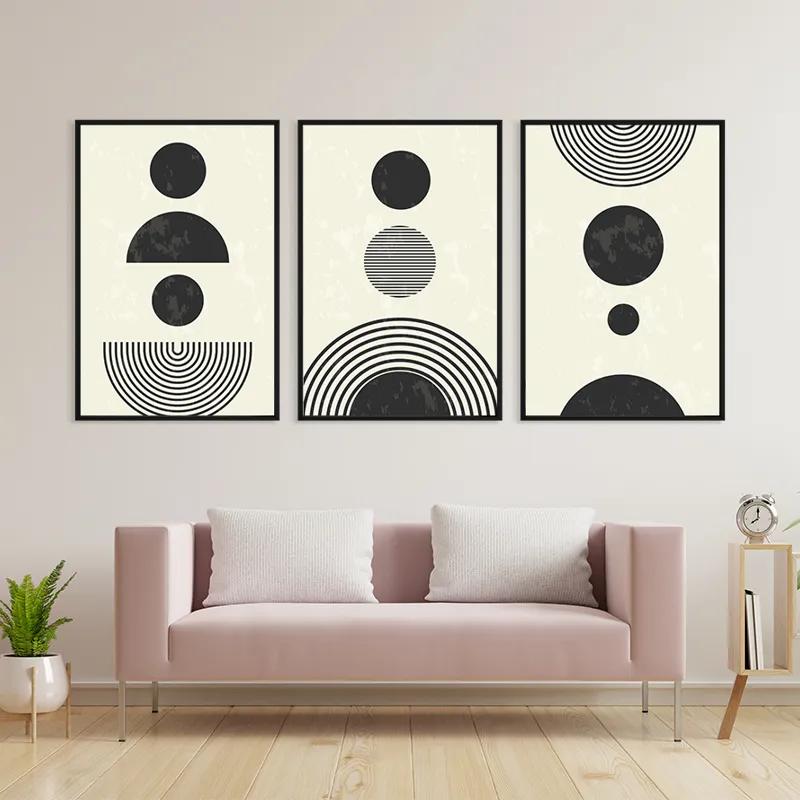 többrészes vászonkép Creamrt mockup 3