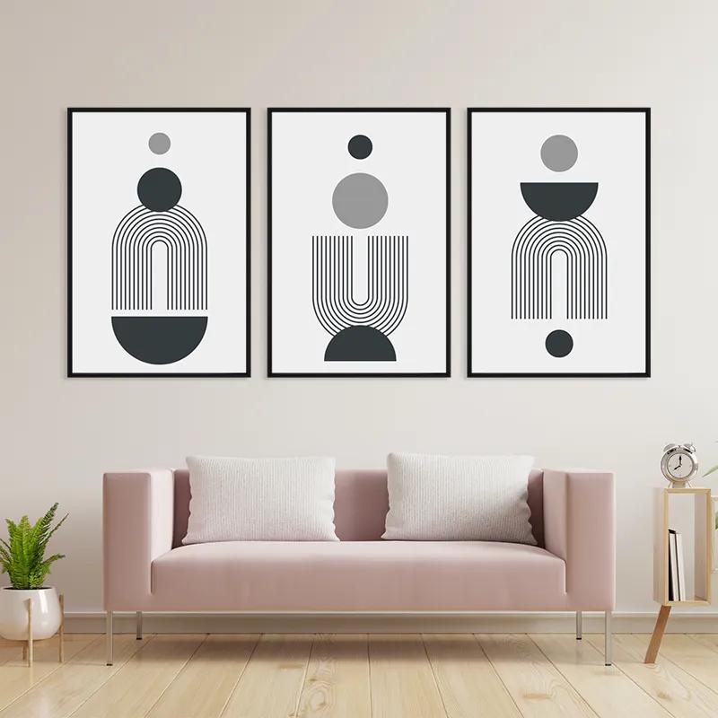 többrészes vászonkép Greyrt mockup 3