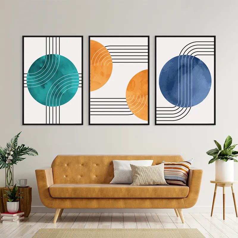 Colorful Circle mockup 4