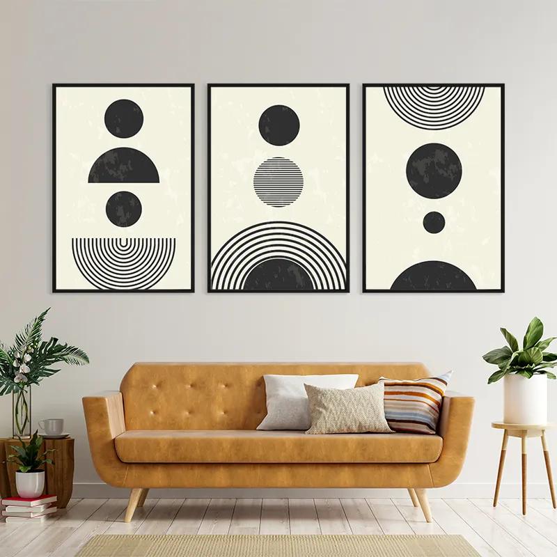 többrészes vászonkép Creamrt mockup 4