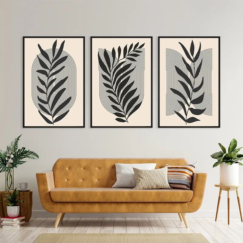 Dark Grey Leaf mockup 4