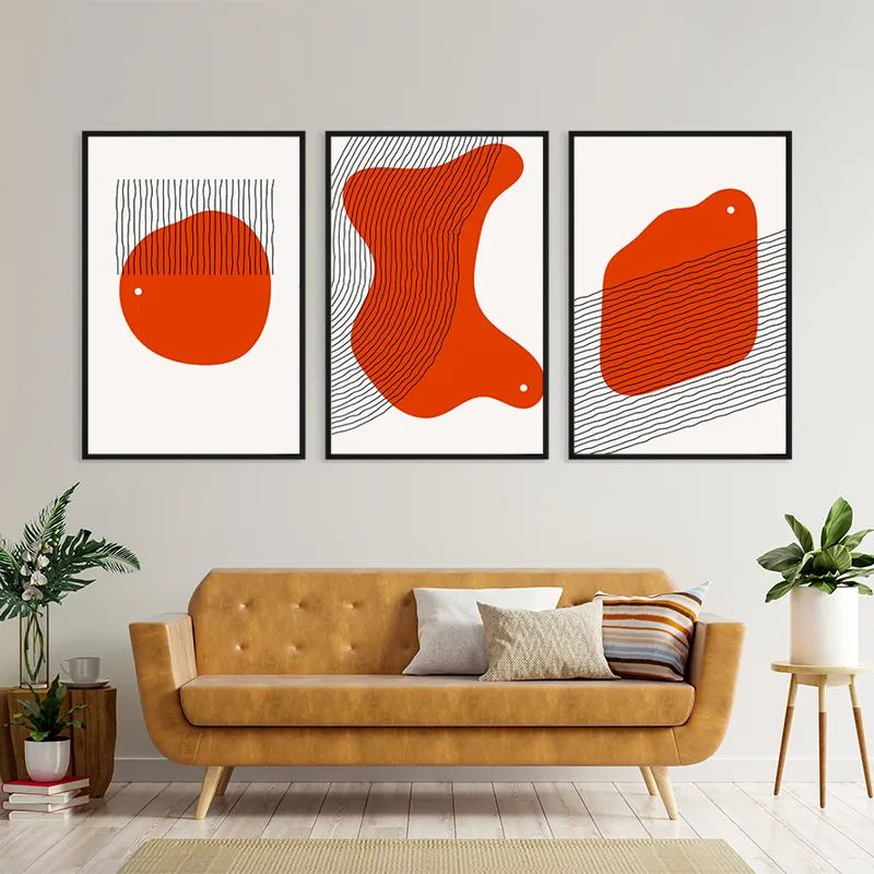 Orange Circle mockup 4