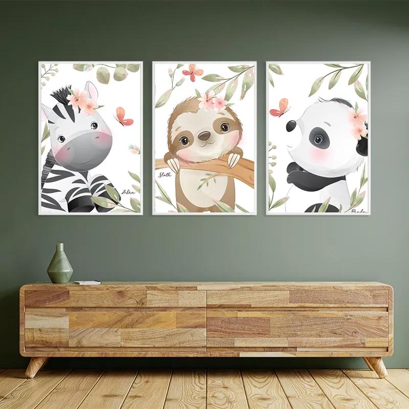 többrészes vászonkép Cutenimals mockup 2