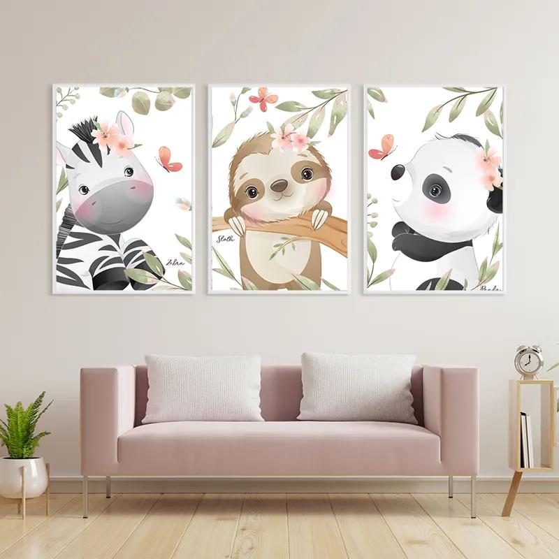 többrészes vászonkép Cutenimals mockup 3