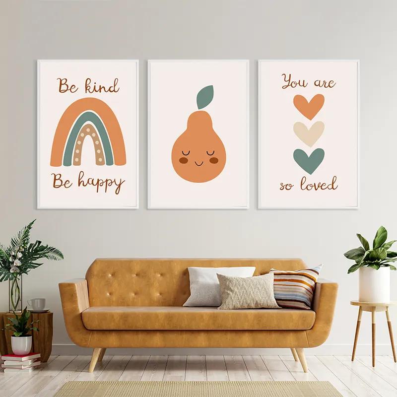 többrészes vászonkép Baby So Loved mockup 4