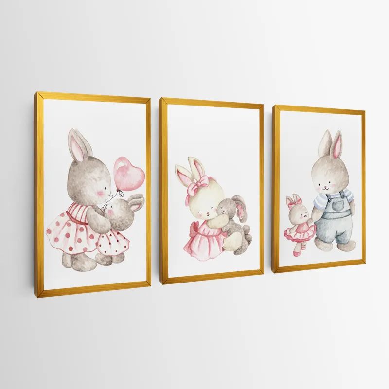Bunny Family mockup 0