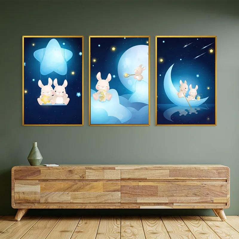 többrészes vászonkép Star Nightunny mockup 2