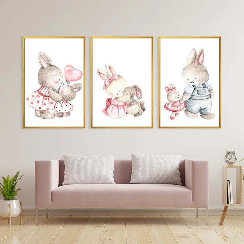 Bunny Family mockup 3
