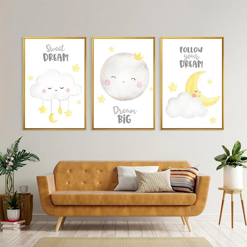 többrészes vászonkép Dreamig Set mockup 4