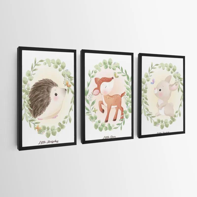 többrészes vászonkép Animals Portrait mockup 0