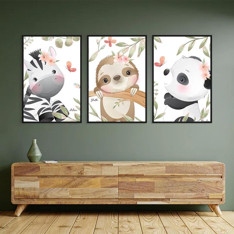 többrészes vászonkép Cutenimals mockup 2