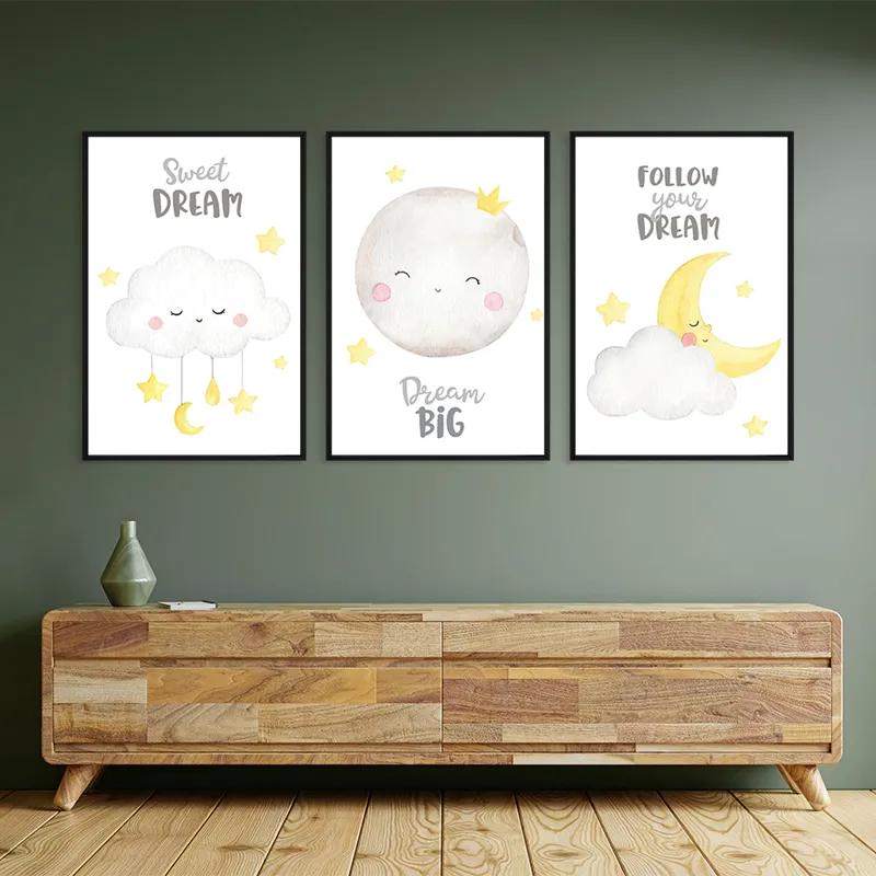 többrészes vászonkép Dreamig Set mockup 2