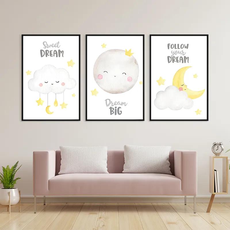 többrészes vászonkép Dreamig Set mockup 3