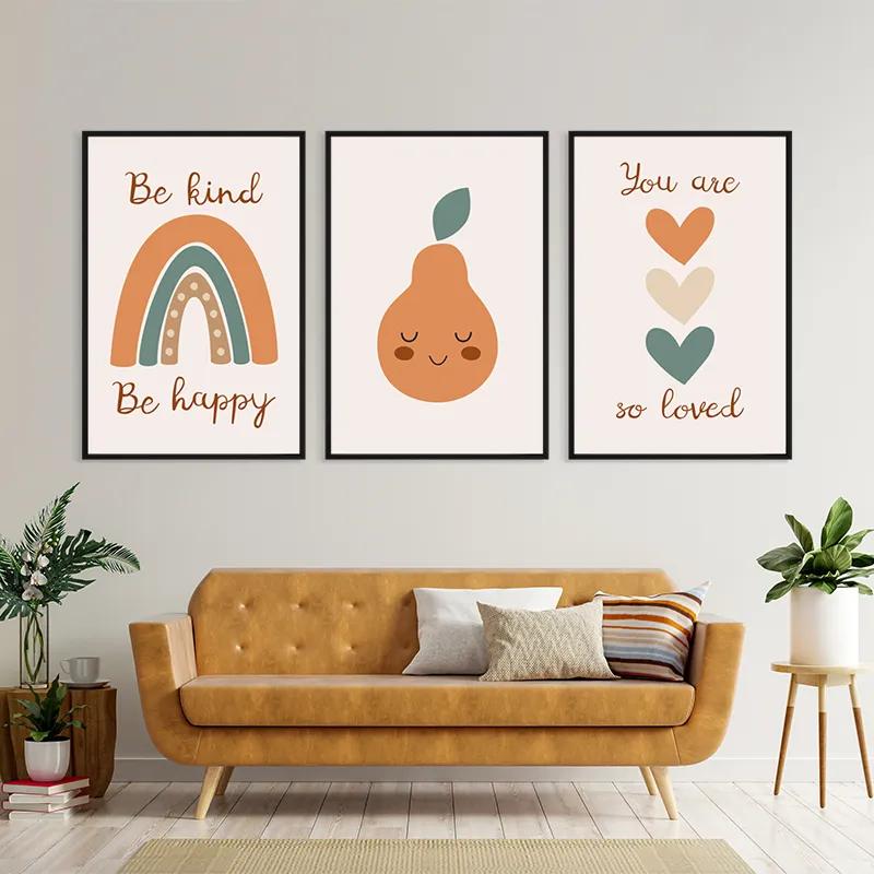 többrészes vászonkép Baby So Loved mockup 4