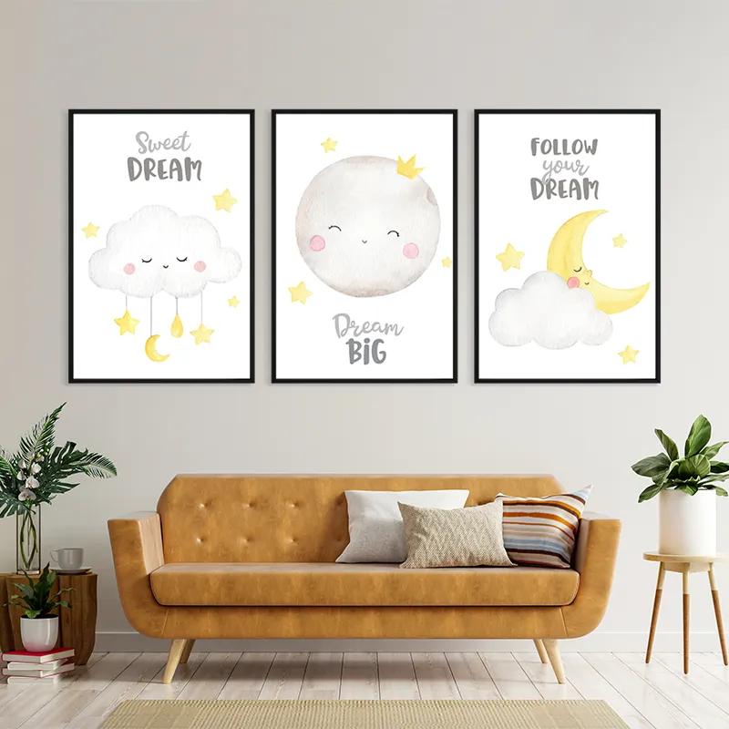 többrészes vászonkép Dreamig Set mockup 4