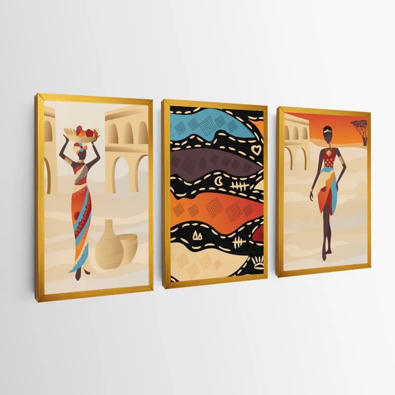 African Woman Set mockup 0