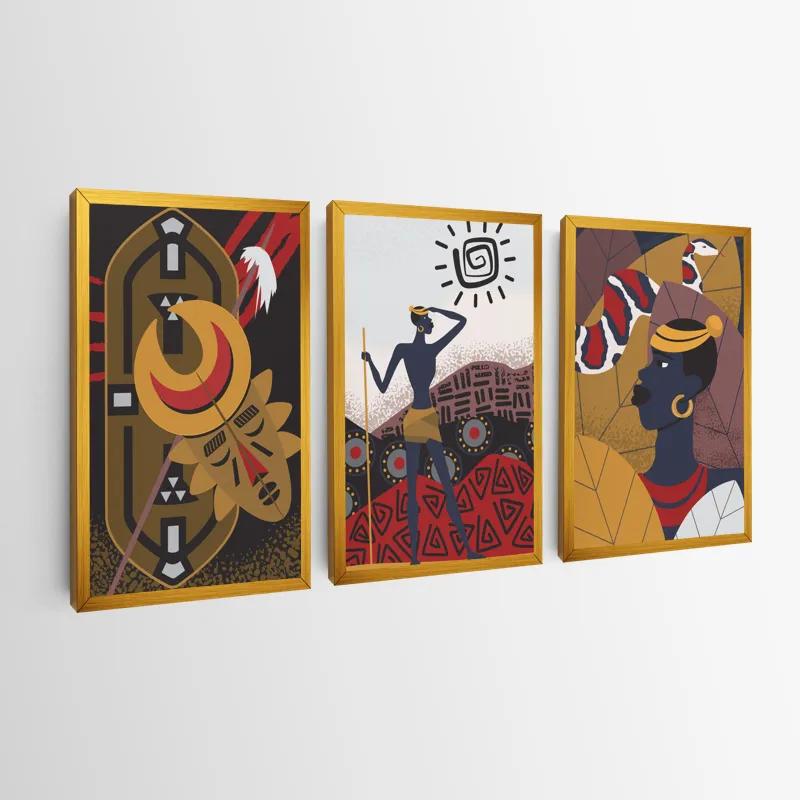 többrészes vászonkép Hunters Set mockup 0