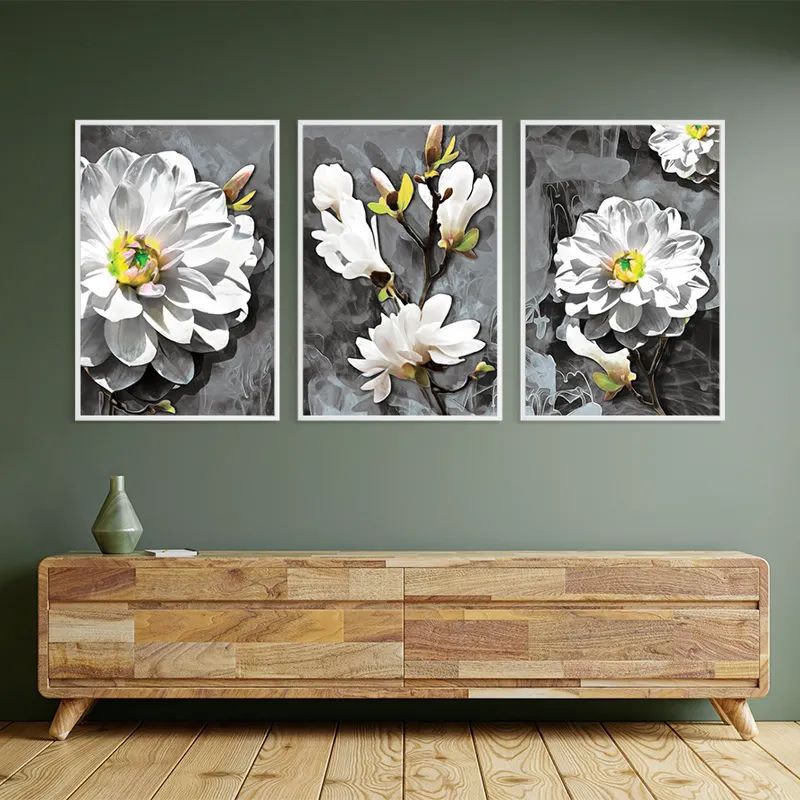 Smoke White Flower mockup 2