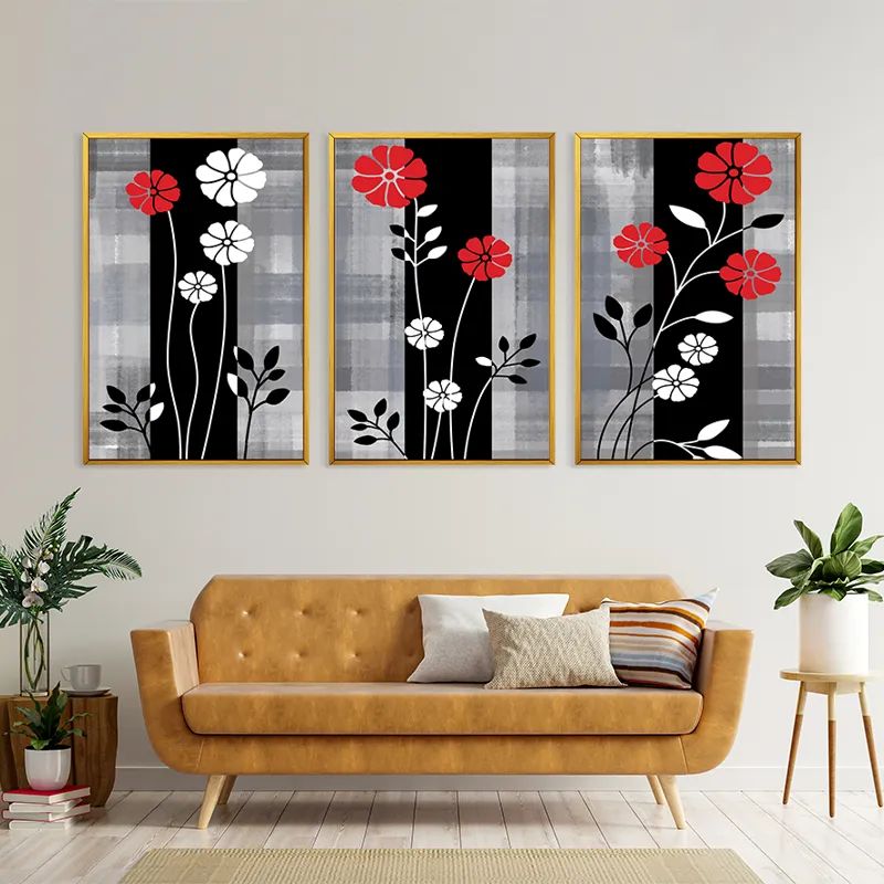 Whitend Red Flowers mockup 4