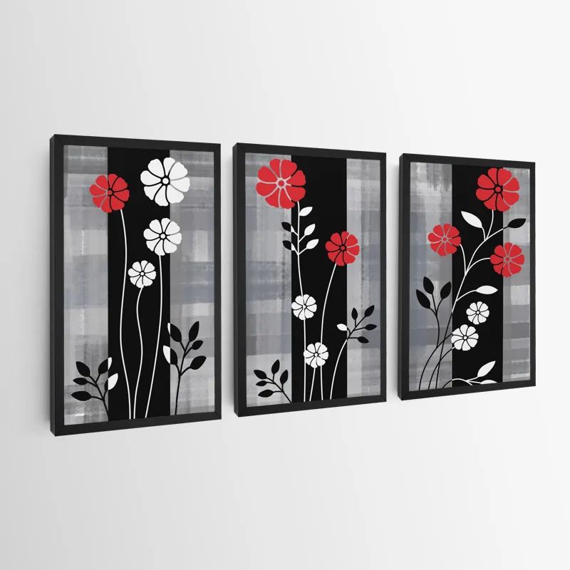 Whitend Red Flowers mockup 0