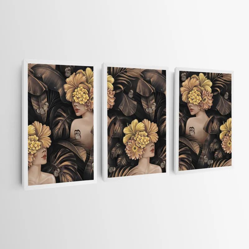 Golden Flower Girls mockup 0