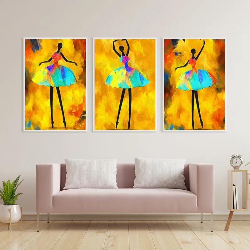 többrészes vászonkép Paintedallerina mockup 3