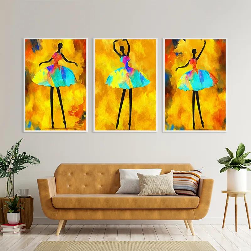 többrészes vászonkép Paintedallerina mockup 4