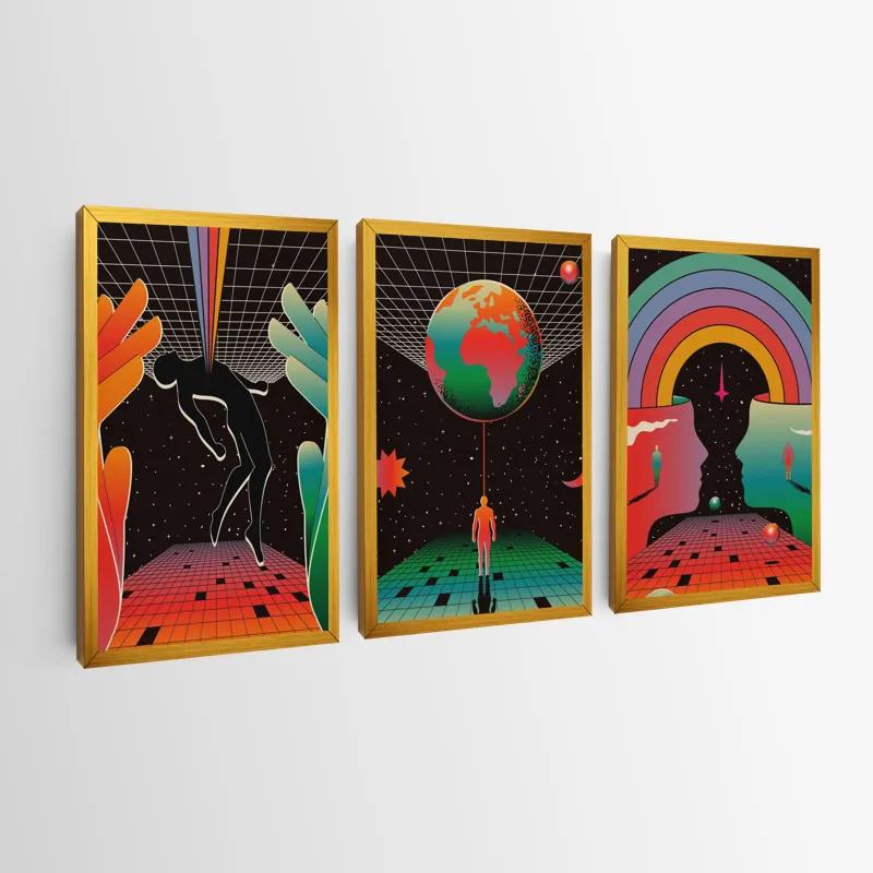 többrészes vászonkép Cosmos Poster mockup 0