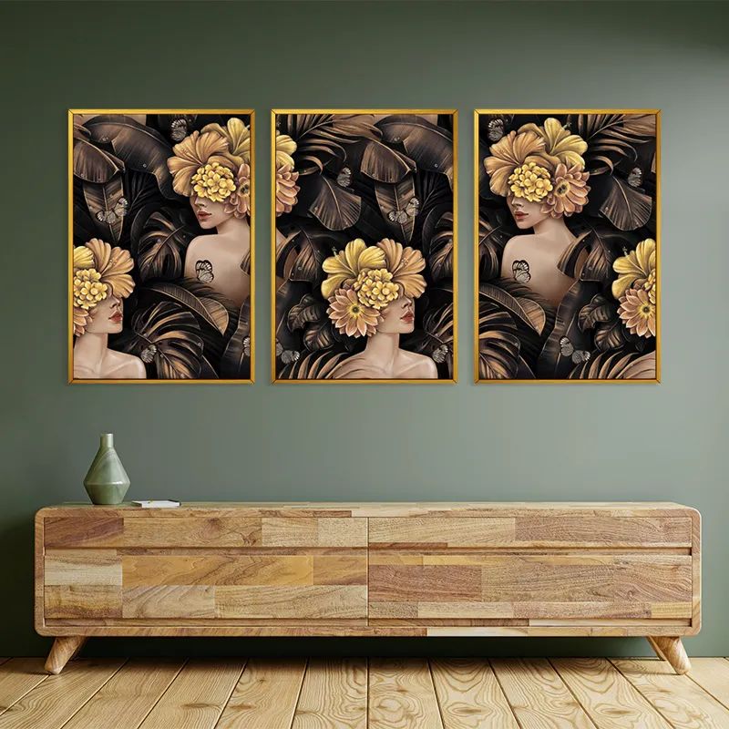 Golden Flower Girls mockup 2