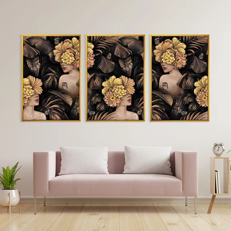 Golden Flower Girls mockup 3