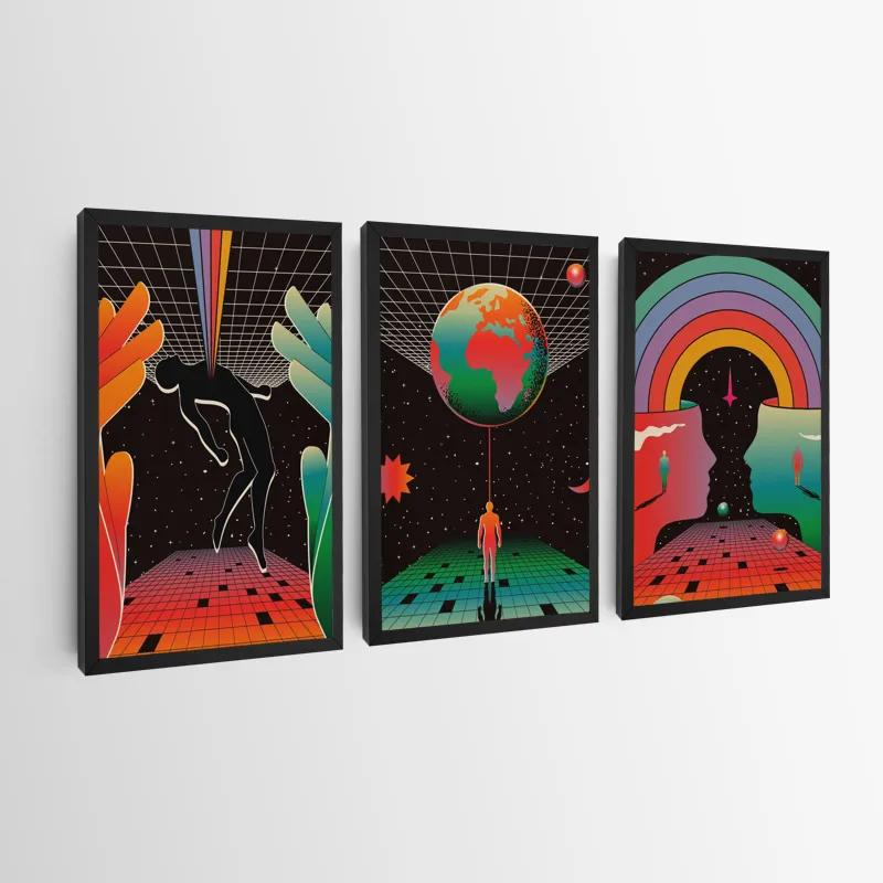 többrészes vászonkép Cosmos Poster mockup 0