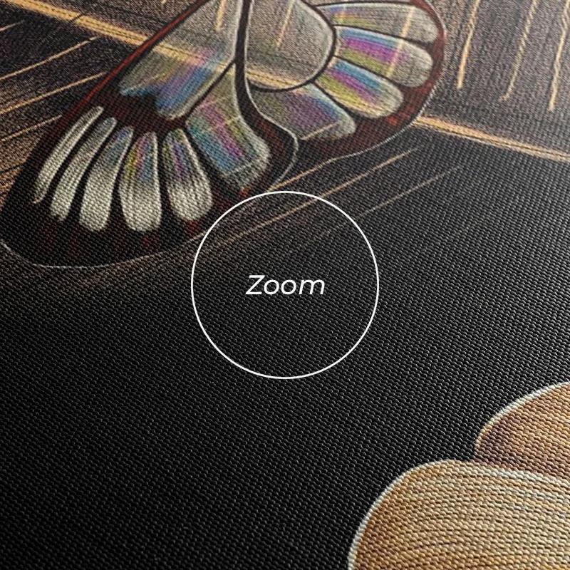 többrészes vászonkép Golden Flower Girls mockup 1