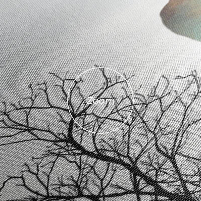 többrészes vászonkép Mountain Lake mockup 1