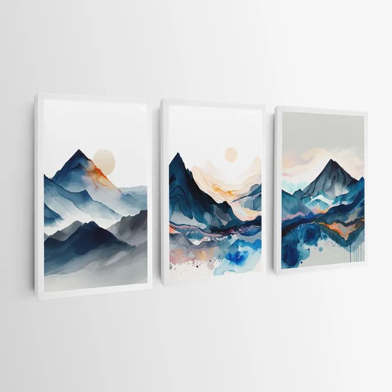 többrészes vászonkép Paintinglue Mountain mockup 0