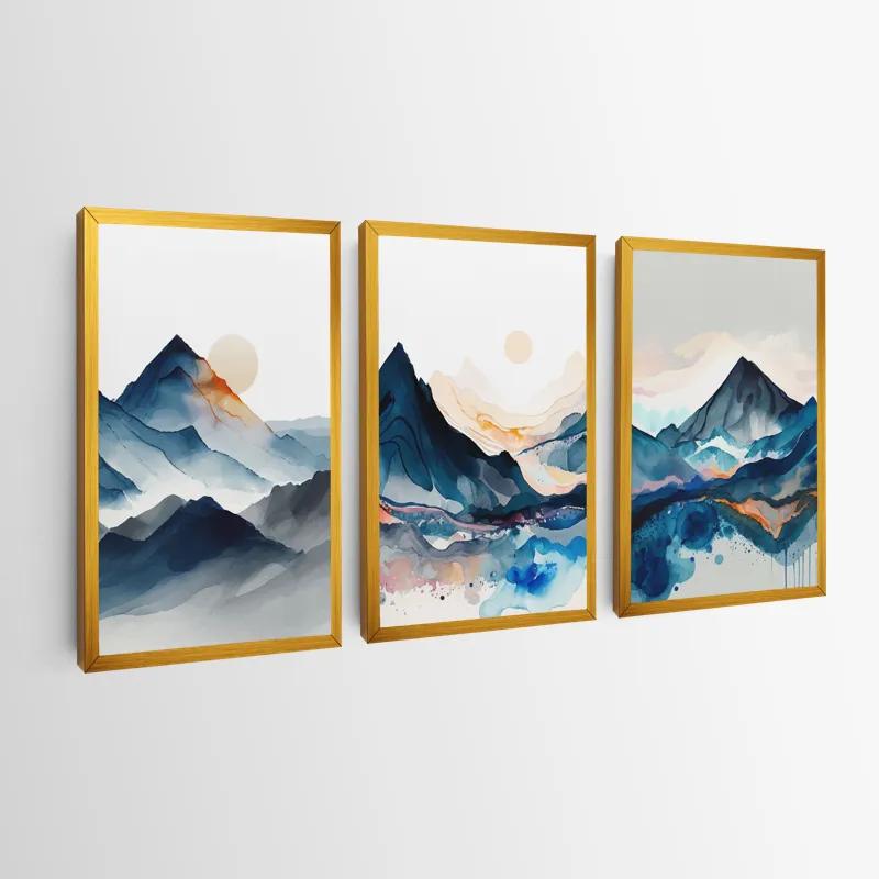 többrészes vászonkép Paintinglue Mountain mockup 0