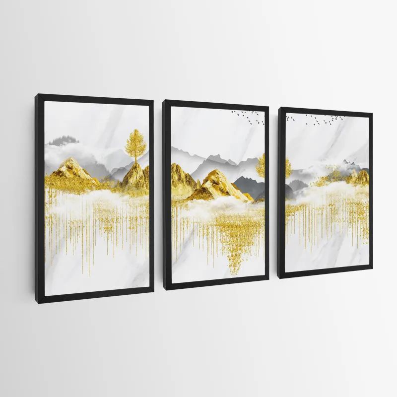 Golden White Mountains mockup 0