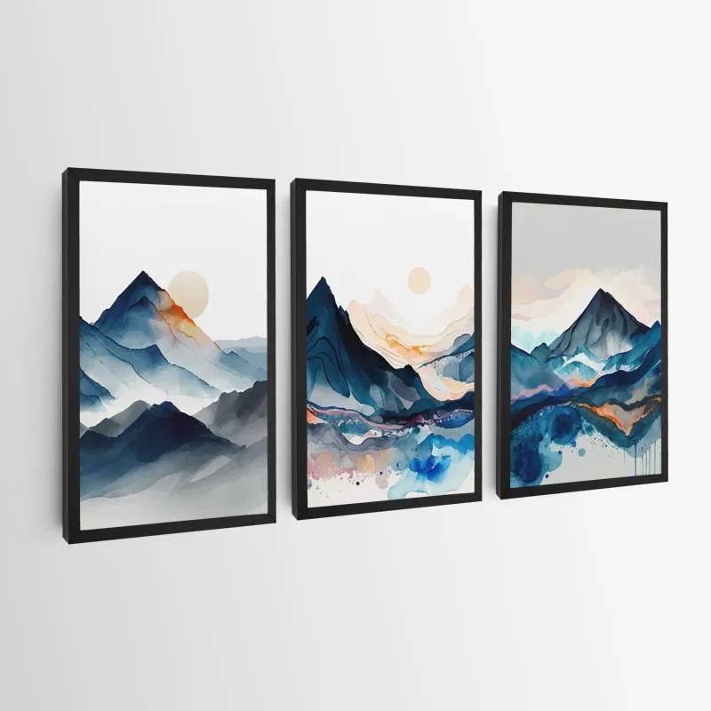 többrészes vászonkép Paintinglue Mountain mockup 0