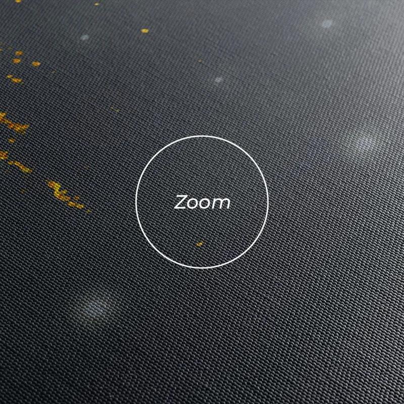 többrészes vászonkép Golden Deer mockup 1