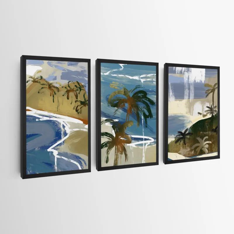 többrészes vászonkép Beach Set mockup 0