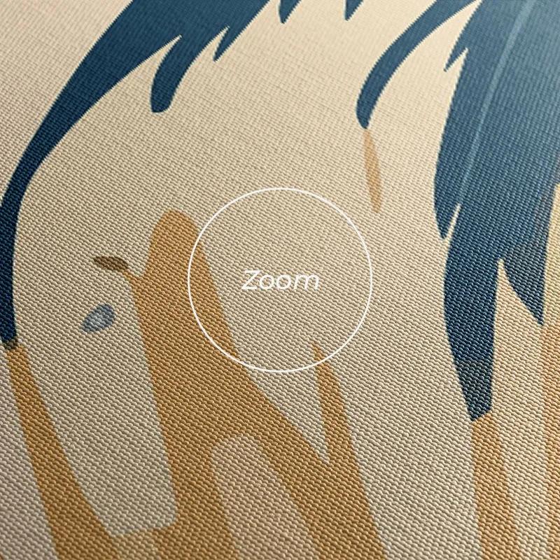 többrészes vászonkép Palm Tree Set mockup 1