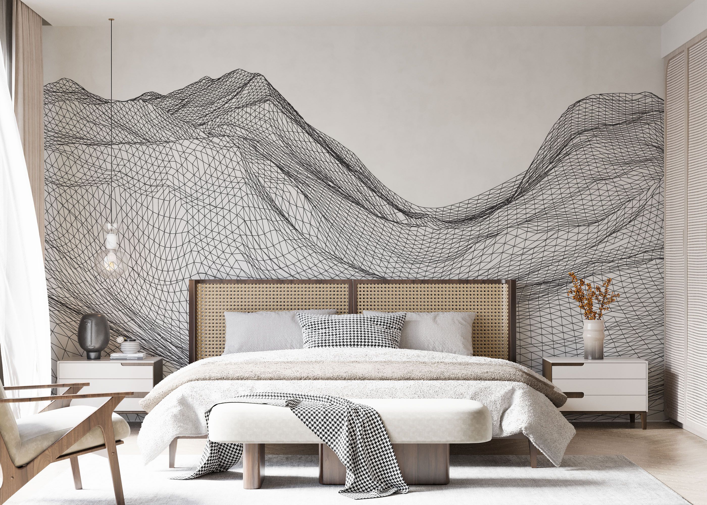 Desert Triangle Line mockup 7