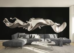 Elegant Silver Liquid mockup 0