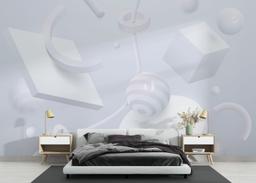 Circle White Shapes mockup 3