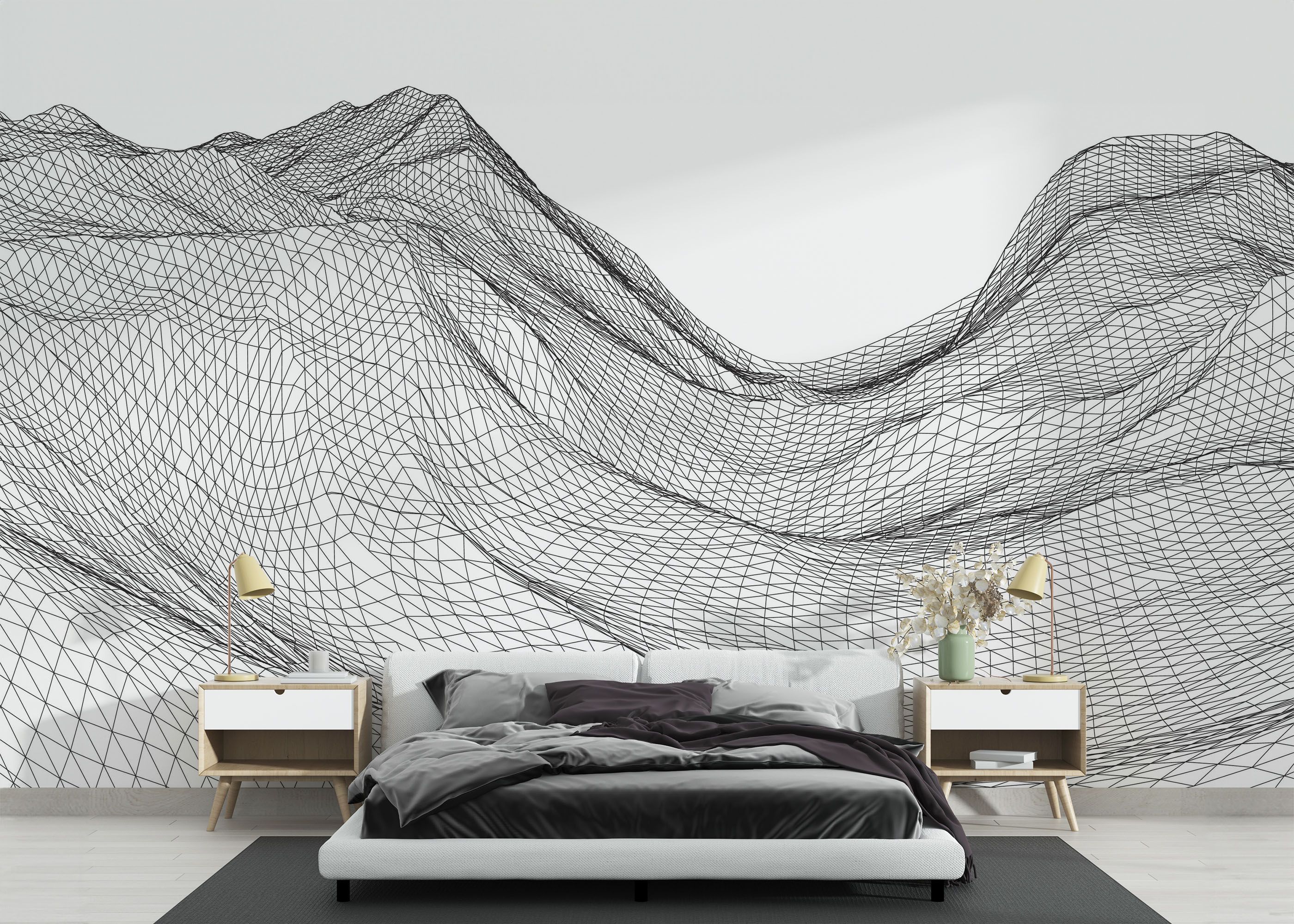 Desert Triangle Line mockup 3