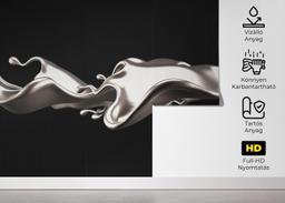 Elegant Silver Liquid mockup 5